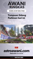 #AWANIRingkas 23 Oktober 2025 | 9AM