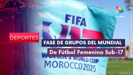 Se jugó la segunda jornada del Mundial Femenino sub-17 DEPORTES EDICIÓN CENTRAL  22-10-2025