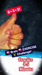 👿Powerful🧠Brain🧠🙇Exercise💪🏼🏋🏼Challenge💥💥