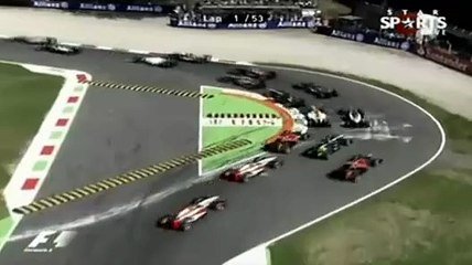 Star Sports (SCTV, HTVC & VCTV) | Formula One 2012 Main Race : Italian Grand Prix (1)