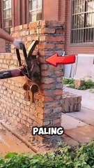 Mesin Pemotong Dinding Super Cepat! Teknologi Konstruksi Canggih 2025 😱 #Shorts