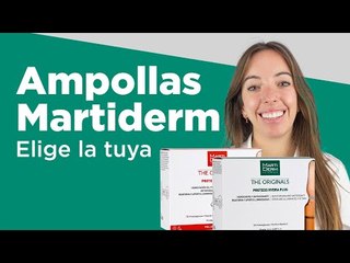 AMPOLLAS MARTIDERM ☄️ Descubre para qué sirve cada una de ellas y cómo se aplican | Farmaciasdirect