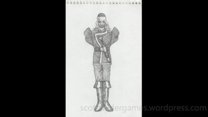 Soldier Pencil Sketch Video #39 (10-23-2025)