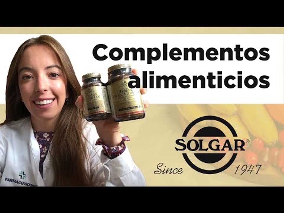 SOLGAR 💊 Complementos alimenticios de alta calidad 💊 | Farmaciasdirect