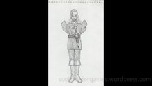 Soldier Pencil Sketch Video #40 (10-23-2025)