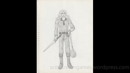 Thief Pencil Sketch Video #1 (10-23-2025)