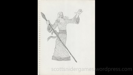 Wizard Pencil Sketch Video #1 (10-23-2025)