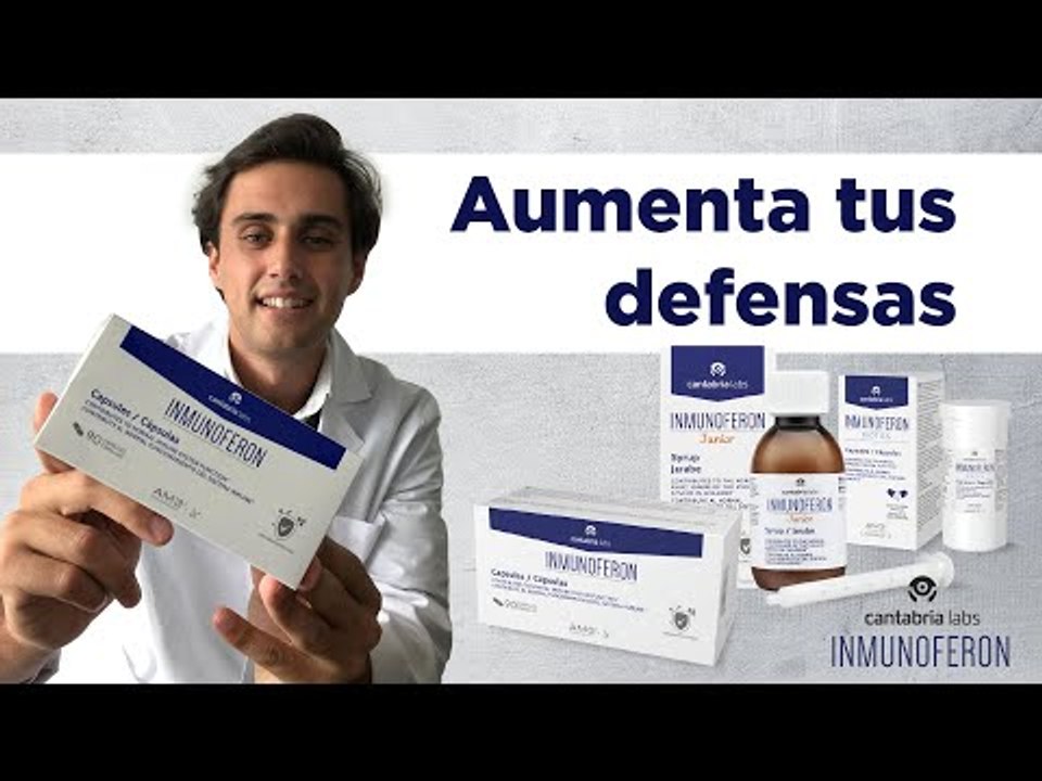 INMUNOFERON🔵 Protege tus defensas gracias a su contenido en vitamina D 💪🏼  | Farmaciasdirect