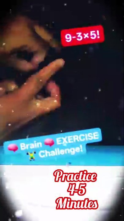 👿Powerful🧠Brain🧠🙇Exercise💪🏼🏋🏼Challenge💥💥