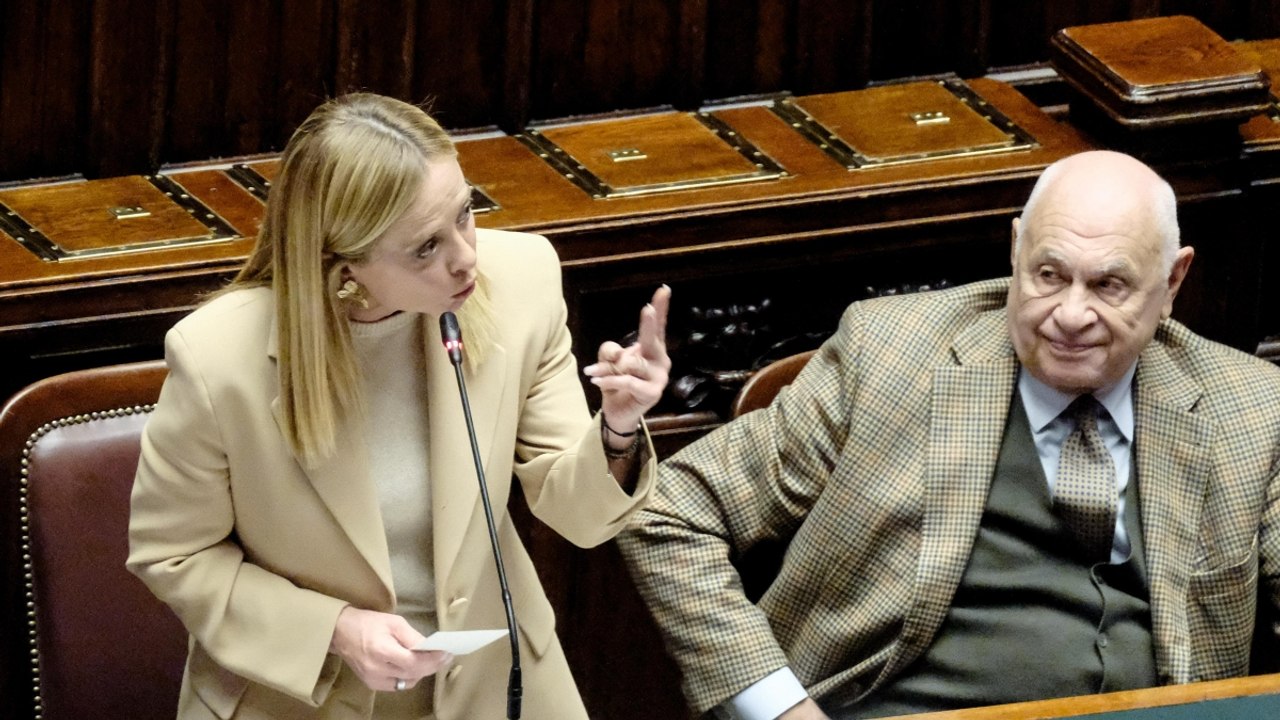Meloni in Aula: «Per chi conosce la lingua italiana, non ho accusato l'opposizione essere peggiore di Hamas»