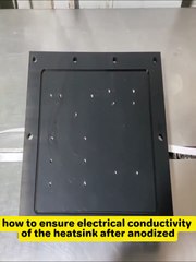 How We Keep Heat Sinks Conductive After Anodizing