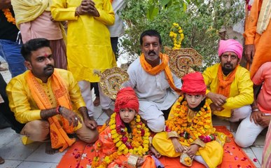 साढ़े तीन दिन के लिए मेहमान बनकर दाऊजी मंदिर में बिराजे द्वारिकाधीश