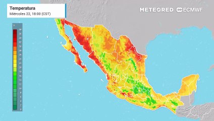 Fin de semana en México con Sol, calor y algunas tormentas