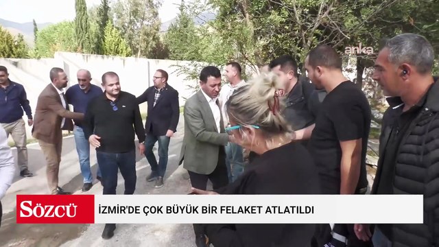 İzmir'de çok büyük bir felaket atlatıldı