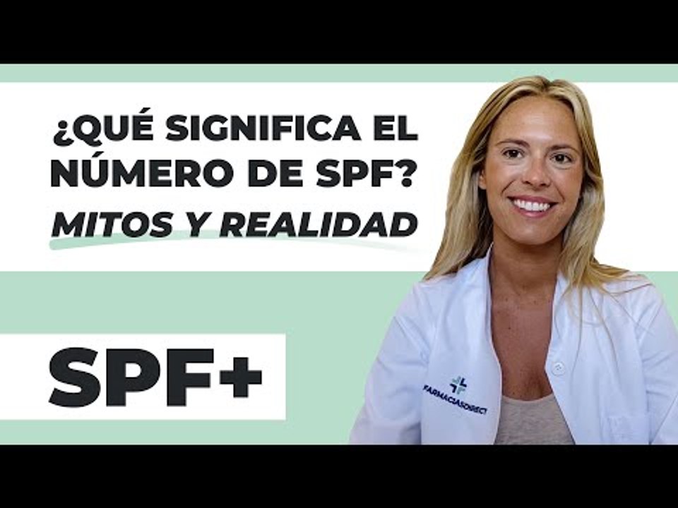 ☀️¿Qué significa SPF en un PROTECTOR SOLAR?📝Descubre el significado real de número | Farmaciasdirect