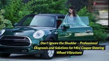 Don’t Ignore the Shudder – Professional Diagnosis and Solutions for Mini Cooper Steering Wheel Vibrations