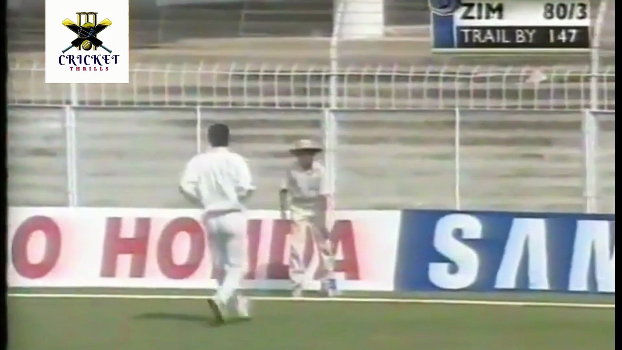 Alistair Campbell 102 off 186 Balls 253 Mins 15 Fours vs India 2nd Inning 2nd Test, Nagpur, November  2000