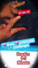 👿Powerful🧠Brain🧠🙇Exercise💪🏼🏋🏼Challenge💥💥