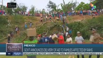 MEXICO | Delivery aid to rain affected families