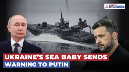 Ukraine’s New ‘Sea Baby’ Drone Unveiled After Moscow’s Kyiv Strikes | Fresh Threat to Putin?
