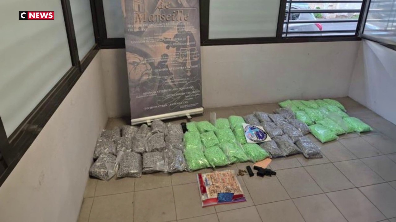 Marseille : un important réseau de trafic de drogues démantelé
