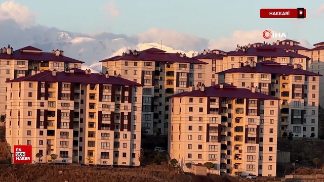 Hakkari'de Cilo Dağı yeniden beyaza büründü