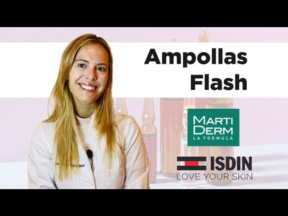 ⚡️ AMPOLLAS FLASH de Isdin y Martiderm ⚡️ | Farmaciasdirect