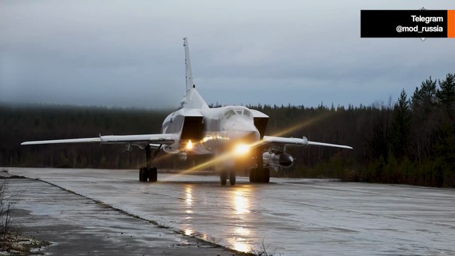 Russia releases video of Tu-22M3 bombers over the Baltic Sea amid growing regional tension