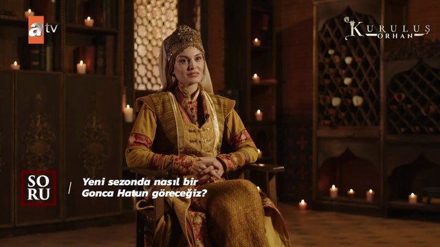 Dizimizin Gonca Hatun'u Belgin Şimşek'e sorduk⚔️ | Kuruluş Orhan Özel Röportaj Kuruluş Orhan || TRT Drama Update