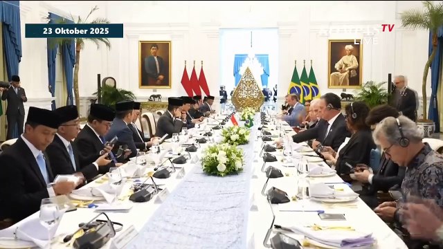 [FULL] Presiden Prabowo di Depan Presiden Brasil soal BRICS: Kita Sama-sama Kekuatan Ekonomi Baru