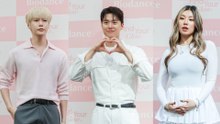 도영·공명·리정, 바이오던스 팝업 오픈 축하해요! #도영 #공명 #리정