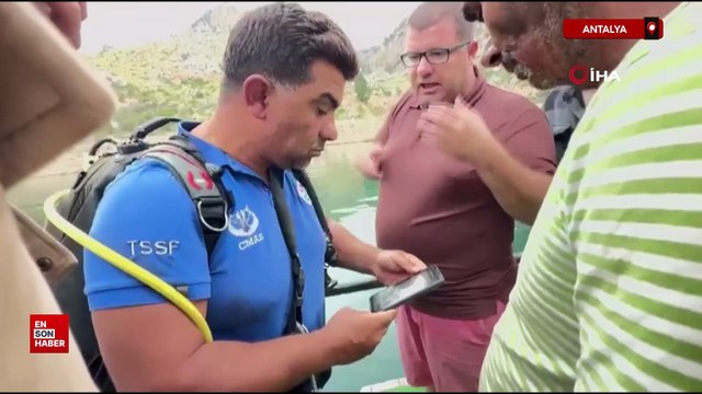 Antalya'da İrlandalı turist yüzmek için girdiği baraj gölünde kayboldu