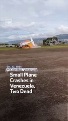 Small Plane Crashes in Venezuela, Two Dead