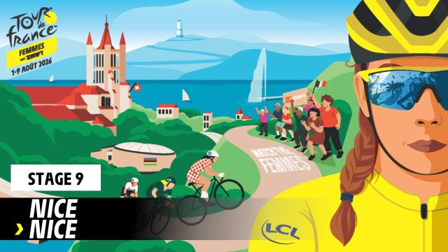 Discover the route of Stage 9 - Tour de France Femmes avec Zwift 2026
