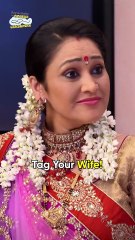 Tag Your Wife!#tmkoc #comedy #funny #relatable #diwali #shorts #wife
