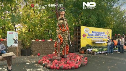 Las calabazas, protagonistas del mayor festival de otoño de Alemania