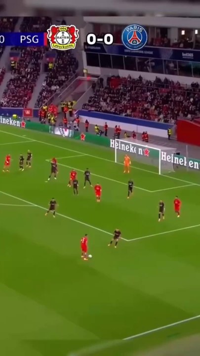 🔥 LE PSG DÉCHAÎNÉ À LEVERKUSEN !Une leçon de football signée Paris : 7️⃣ buts inscrits, une attaque en feu et un show XXL avant la pause.Deux rouges, des étincelles, et un message clair à l’Europe 🌍 : le PSG est en mission.
