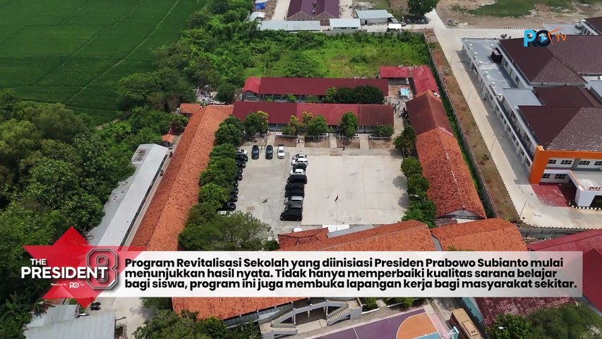 Prabowo Gulirkan Program Revitalisasi Sekolah, Warga Sekitar Dapat Pekerjaan
