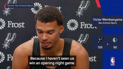 History-making Wembanyama making 'the next step' with the Spurs