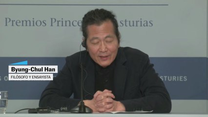 La reivindicación del filósofo Byung-Chul Han durante la Semana de los Premios Princesa de Asturias