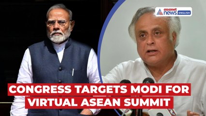 Congress Targets PM Modi Over Virtual Attendance at 47th ASEAN-India Summit