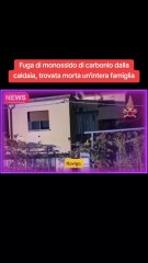 Fuga di monossido di carbonio dalla caldaia, trovata morta un'intera famiglia