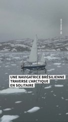 Une navigatrice Brésilienne traverse l'Arctique en solitaire