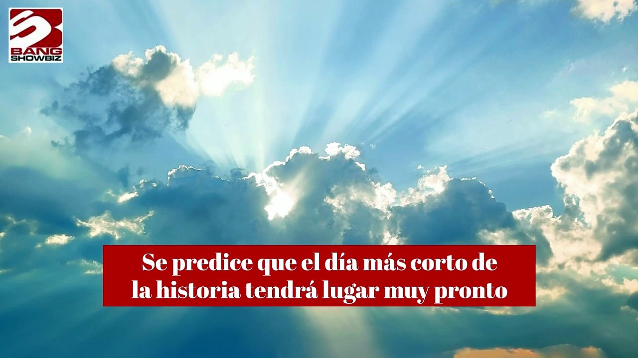Se predice que el día más corto de la historia tendrá lugar muy pronto