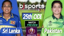 Women's World Cup 2025 | Sri Lanka Women vs Pakistan Women 25th ODI Match Preview |