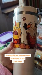 Les gobelets Thermos de 700ml sont sur le site 🏻 Contact moi pour plus d'informations ou directement sur mon site via le formulaire de contact ✨