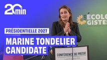 Marine Tondelier officiellement candidate à l'élection présidentielle de 2027