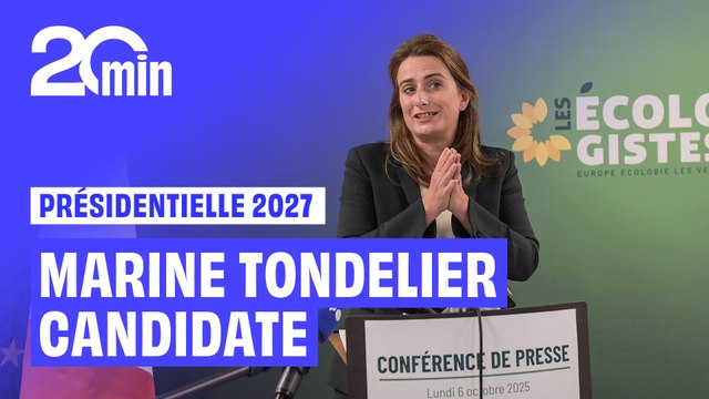 Marine Tondelier officiellement candidate à l'élection présidentielle de 2027