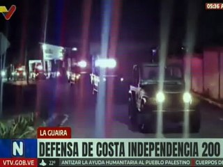 Ejercicios de Defensa de Costa Independencia 200 se activan en el estado La Guaira
