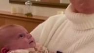 5-Week-Old Baby Copies Aunt — Adorable Reaction Will Make You Laugh!|| Heartsome 💖